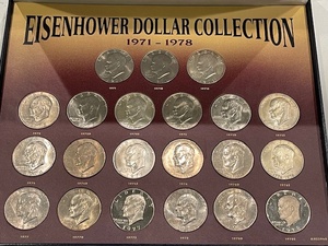 lot 37 image: Eisenhower Dollar Collection