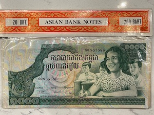 lot 46 image: Asian Bank Notes
