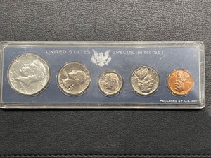 lot 56 image: 1966 United States Special Mint Set Uncirculated