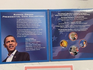 lot 57 image: Barack Obama Presidential Coin Collection