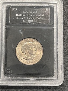 lot 63 image: 1979 Susan B. Anthony Dollar Brilliant Uncirculated