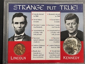 lot 69 image: Lincoln 1959-D Cent and Kennedy 1968-D Half Dollar