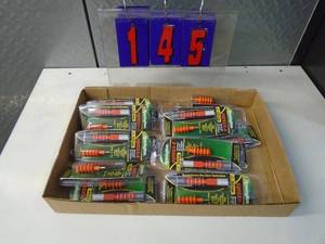 lot 145 image: Flat of newused hardware. As shown.