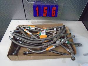 lot 156 image: Flat of newused hardware. As shown.