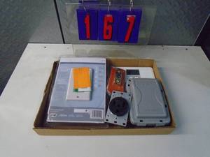 lot 167 image: Flat of newused hardware. As shown.