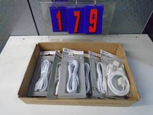 lot 179 image: Flat of newused hardware. As shown.