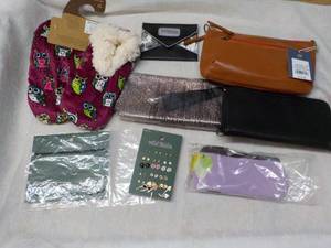 New Slippers, Jewelry, Bags and Purses