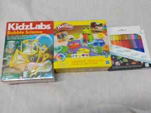 Kidzlabs, Play Doh and Polymer Clay Set - all new