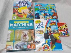 4 new Games and one coloring pkg....