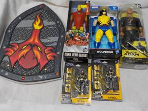 Marvel, DC and Final Faction Figures and Armor - all new