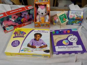 Unicorn Set and Activity Toys- all new