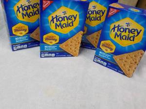 4 x 14.4 oz Boxes Honey Maid Graham Crackers