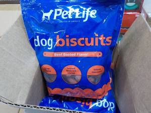 4 x 15 oz Bags Pet Life Dog Biscuits