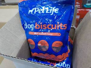 4 x 15 oz Bags Pet Life Dog Biscuits