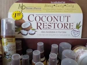 Coconut Restore Box of 37 of 6 Different Sample Sizes Products