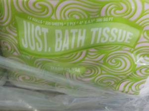 48 Rolls Just Bath Tissue 2 Ply Toilet Paper