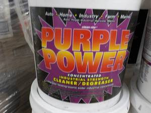 5 Gallon Pail Purple Power Concentrated Industrial Strength CleanerDegreaser