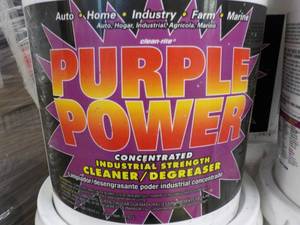 5 Gallon Pail Purple Power Concentrated Industrial Strength CleanerDegreaser