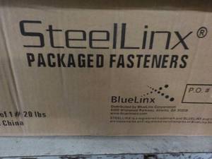 20 x 1 lb. pkgs Steel Linx Phillips Bugle Head Fine Thread Black Phosphate Sharp Point # 8 x 2 12 Fasteners