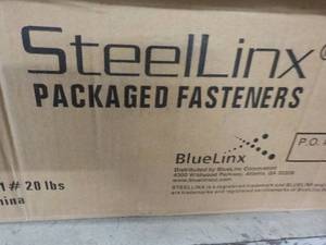20 x 1 lb. pkgs Steel Linx Phillips Bugle Head Fine Thread Black Phosphate Sharp Point # 8 x 2 12 Fasteners