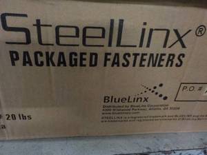 20 x 1 lb. pkgs Steel Linx Phillips Bugle Head Fine Thread Black Phosphate Sharp Point # 8 x 2 12 Fasteners