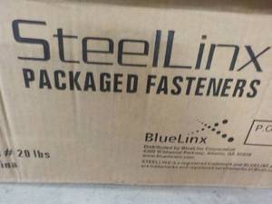 20 x 1 lb. pkgs Steel Linx Phillips Bugle Head Fine Thread Black Phosphate Sharp Point # 8 x 2 12 Fasteners