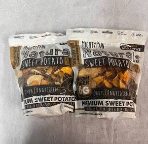 2 Bags Mighty Paw Dog Treats