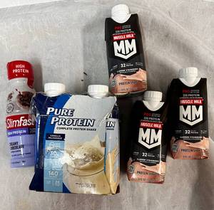8 Various Protein Drinks