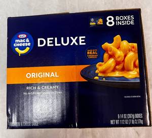8 Kraft Deluxe Mac & Cheese