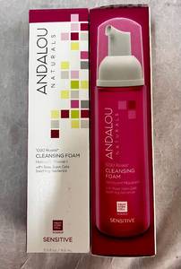 2 Bottles of Andalou Naturals Cleansing Foam