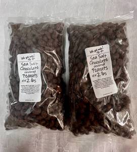 2 x 2lb Bag of Sea Salt Chocolate Covered Peanuts
