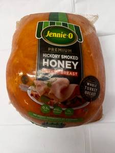 1 Whole Fully Cooked Jennie-O Premium  Hickory Smoked Honey Turkey Breast
