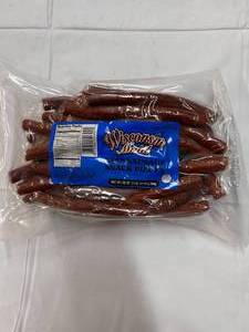 1lb Sealed bag of Wisconsin Maid Sausage Snack Pieces