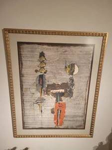 Modern original lithograph by Johnny Friedlaender, signed and numbered.