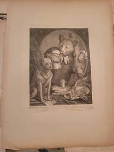A set of 13 miscellaneous William Hogarth Lithographs.