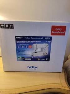 New  Factory Remanufactured Brother Sewing Machine.