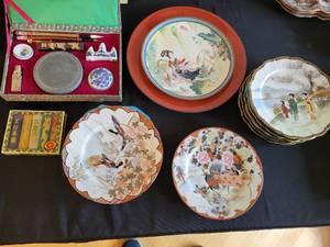 A group of Oriental Items.