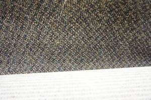 lot 24 image: 12-ft. Approx. Carpet Remnant Color-Tone Brown Grey Tan Beige Blend