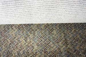 lot 38 image: 5-ft. Approx. Carpet Remnant Color-Tone Grey Beige Brown Blend