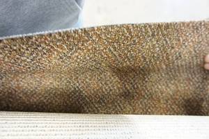 lot 41 image: 14-ft. Approx. Carpet Remnant Color-Tone Brown Multi-Color Blend