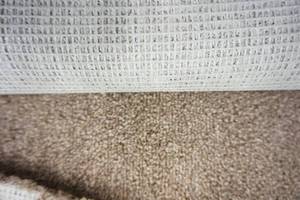 lot 51 image: 4-ft. Approx. Carpet Remnant Color-Tone Pecan Tan Blend
