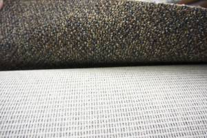 lot 60 image: 14-ft. Approx. Carpet Remnant Color-Tone Brown Blend