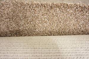 lot 74 image: 6-ft. Approx. Carpet Remnant Color-Tone Tan Beige Double Jump Wedgewood