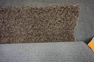 lot 102 image: 9 Approx. Carpet Remnant Color-Tone Tan