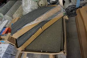 lot 115 image: Carpet Flooring Mohawk Modular Carpet Slabs