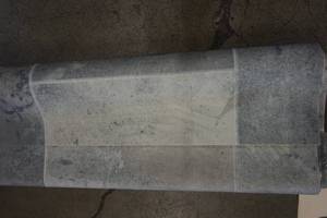lot 132 image: Floor Covering Tan Grey Square Pattern