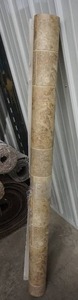 lot 174 image: Vinyl() Floor Covering Earth-Tone Blend...