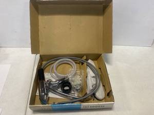 lot 10 image: MOEN 87203 Adler Single-Handle Low Arc Kitchen Faucet in Chrome with in Deck Side Sprayer and Tool Free Install ($79 Retail Value)