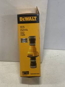 lot 14 image: DEWALT (DXWPCV69512) 1-14 in. or 1-12 in. Full-Flow Sump Pump Check Valve ($29 Retail Value)