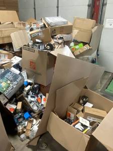 lot 30 image: Lot of Misc.. Faucet and Lighting (two pallets) ($2000 Retail Value)